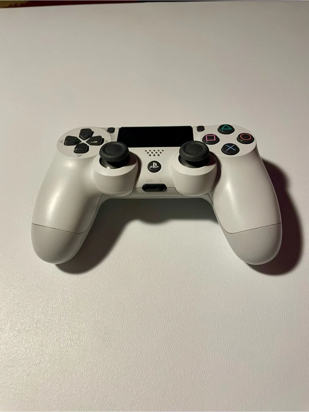 Sony PS4 DualShock 4 Wireless Controller Glacier White V2 CUH-ZCT2U Good Tested